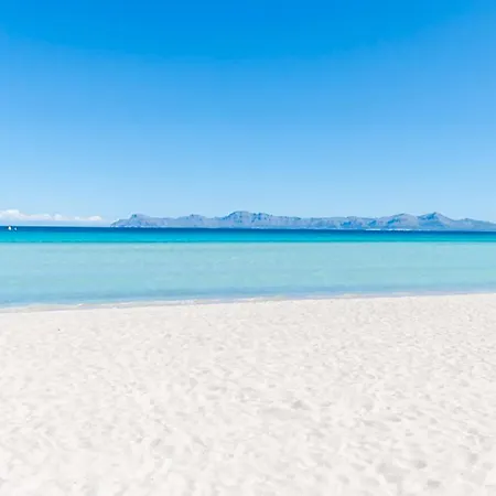 Lägenhet The Shell Ll New At The Beach, With Sea Views And Swimming Pool Alcudia (Mallorca)